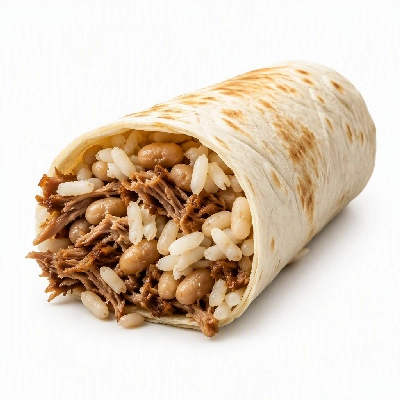 Wahoo's Fish Taco Outer Reef Burrito Carnitas White Rice White Beans
