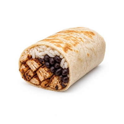 Wahoo's Fish Taco Outer Reef Burrito Chicken Blackened White Rice Black Beans