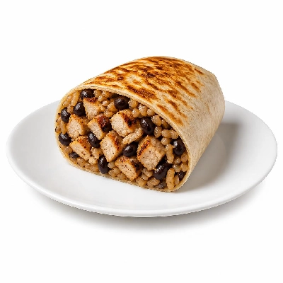 Wahoo's Fish Taco Outer Reef Burrito Chicken Charbroiled Brown Rice Black Beans