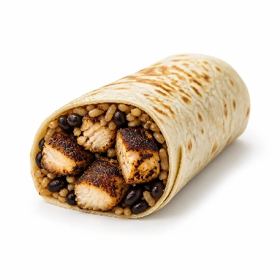 Wahoo's Fish Taco Outer Reef Burrito Fish Blackened Brown Rice Black Beans