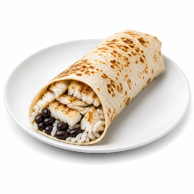 Wahoo's Fish Taco Outer Reef Burrito Fish Charbroiled White Rice Black Beans