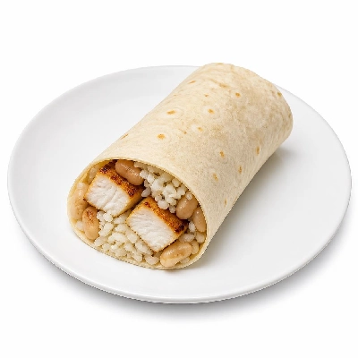 Wahoo's Fish Taco Outer Reef Burrito Fish Charbroiled White Rice White Beans