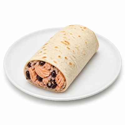 Wahoo's Fish Taco Outer Reef Burrito Salmon White Rice Black Beans
