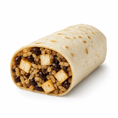Wahoo's Fish Taco Outer Reef Burrito Tofu Brown Rice Black Beans