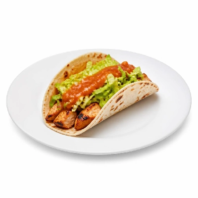 Wahoo's Fish Taco Pollo Al Fuego Taco