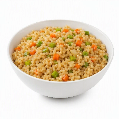 Wahoo's Fish Taco Power Chopper Banzai Veggie Brown Rice