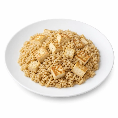Wahoo's Fish Taco Power Chopper Tofu Brown Rice