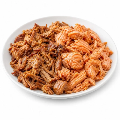 Wahoo's Fish Taco Protein Bowl Carnitas & Salmon