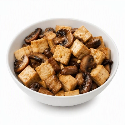 Wahoo's Fish Taco Protein Bowl Tofu & Mushrooms