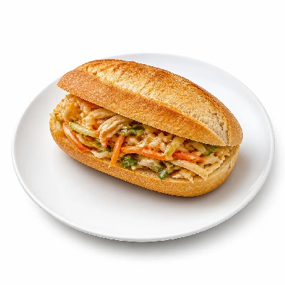 Wahoo's Fish Taco Shredder Sandwich Banzai Veggie White Rice Black Beans