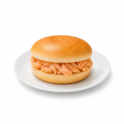 Wahoo's Fish Taco Shredder Sandwich Salmon Brown Rice Black Beans