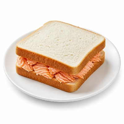 Wahoo's Fish Taco Shredder Sandwich Salmon White Rice Black Beans