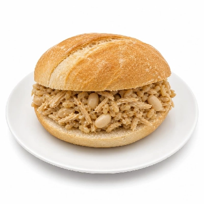 Wahoo's Fish Taco Shredder Sandwich Tofu Brown Rice White Beans