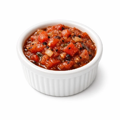 Wahoo's Fish Taco Side Roasted Tomato Salsa Regular 2.5 Oz