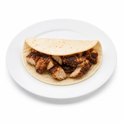 Wahoo's Fish Taco Skinny 1988 Blackened Chicken Taco Side Brown Rice Black Beans