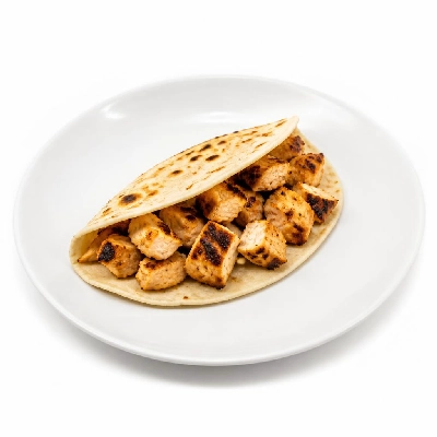 Wahoo's Fish Taco Skinny 1988 Charbroiled Chicken Taco Side Brown Rice Black Beans