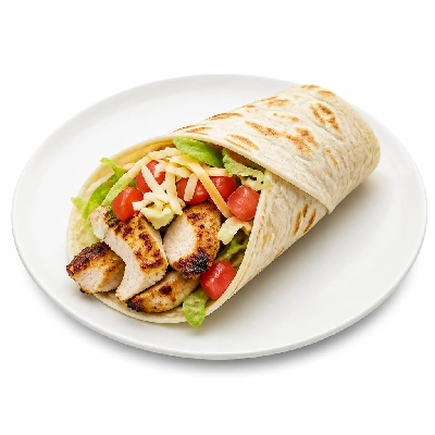 Wahoo's Fish Taco Skinny 1988 Charbroiled Chicken Taco Side White Rice Black Beans