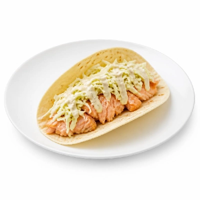 Wahoo's Fish Taco Skinny 1988 Taco Salmon