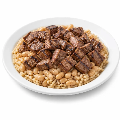 Wahoo's Fish Taco Skinny Burrito Bowl Carne Asada Brown Rice White Beans