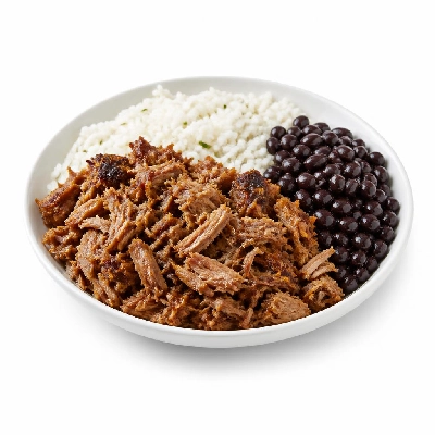 Wahoo's Fish Taco Skinny Burrito Bowl Carnitas White Rice Black Beans