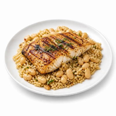 Wahoo's Fish Taco Skinny Burrito Bowl Charbroiled Fish Brown Rice White Beans