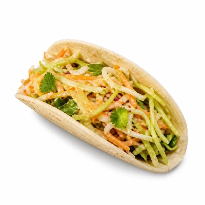 Wahoo's Fish Taco Skinny Citrus Slaw Banzai Veggie Taco Side Brown Rice Black Beans