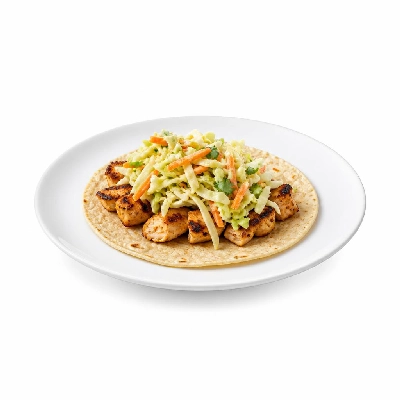 Wahoo's Fish Taco Skinny Citrus Slaw Charbroiled Chicken Taco Side Brown Rice Black Beans