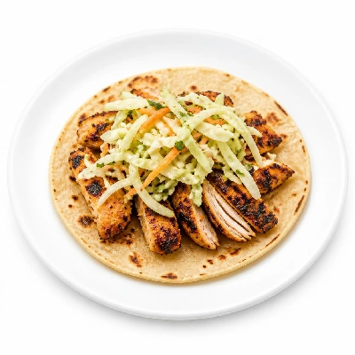 Wahoo's Fish Taco Skinny Citrus Slaw Charbroiled Chicken Taco Side Brown Rice White Beans