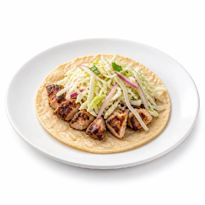 Wahoo's Fish Taco Skinny Citrus Slaw Charbroiled Chicken Taco Side White Rice Black Beans