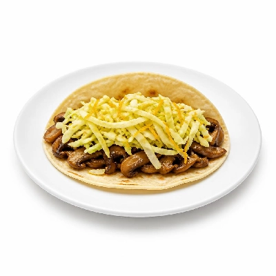 Wahoo's Fish Taco Skinny Citrus Slaw Mushroom Taco Side Brown Rice Black Beans