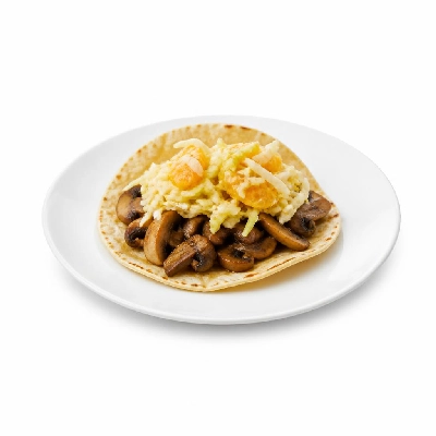 Wahoo's Fish Taco Skinny Citrus Slaw Mushroom Taco Side White Rice Black Beans