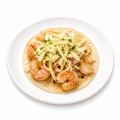 Wahoo's Fish Taco Skinny Citrus Slaw Shrimp Taco Side Brown Rice White Beans