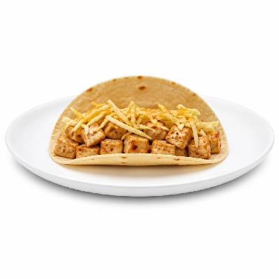 Wahoo's Fish Taco Skinny Citrus Slaw Tofu Taco Side White Rice Black Beans