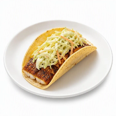 Wahoo's Fish Taco Skinny Taco Citrus Slaw Fish Blackened
