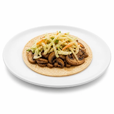 Wahoo's Fish Taco Skinny Taco Citrus Slaw Mushrooms
