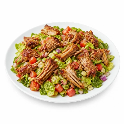 Wahoo's Fish Taco Sunset Chopped Salad with Carnitas