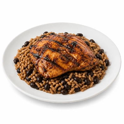 Wahoo's Fish Taco Wahoo's Bowl Chicken Charbroiled Brown Rice Black Beans