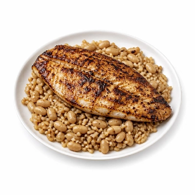 Wahoo's Fish Taco Wahoo's Bowl Fish Charbroiled Brown Rice White Beans