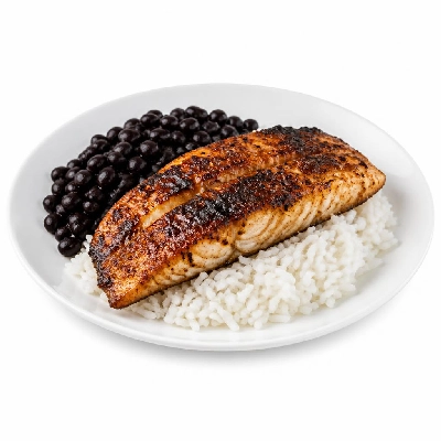 Wahoo's Fish Taco Wahoo's Bowl Fish Charbroiled White Rice Black Beans