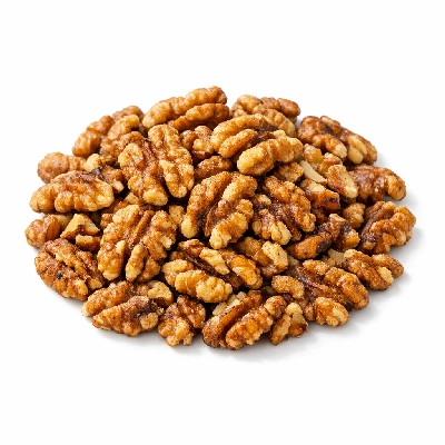 Walnuts dry roasted with salt