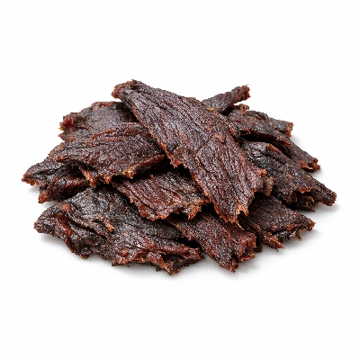 Walrus meat dry by Alaska Native