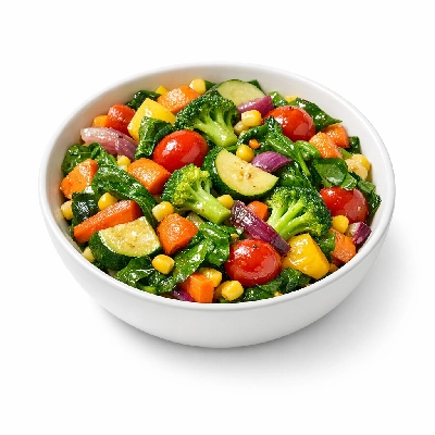 Warm Summer Vegetable Salad