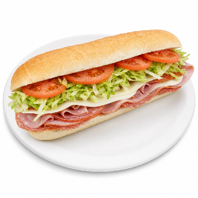 Wawa 10" Italian Hero on White