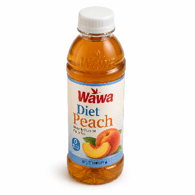 Wawa 16 Oz Packaged Wawa Teas Diet Peach