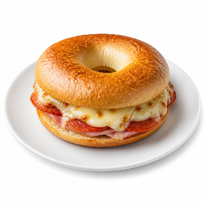 Wawa Bagel Melt Italian
