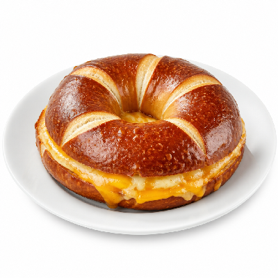Wawa Bagel Melt Three Cheese Pretzel