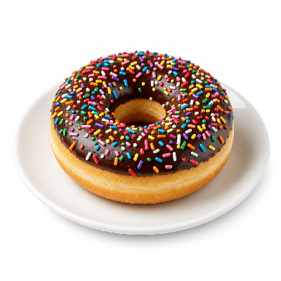 Wawa Bakery Chocolate Frosted Sprinkle Donut
