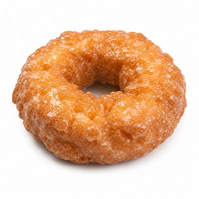 Wawa Bakery Glazed Old Fashioned Cake Donut