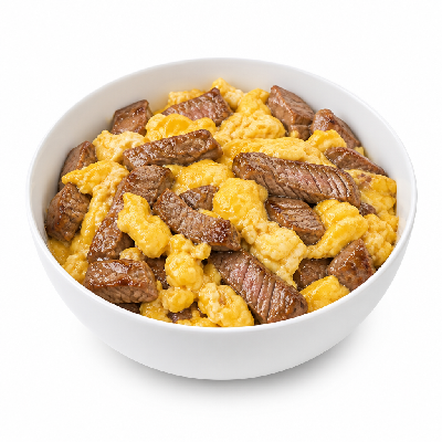 Wawa Breakfast Bowls Scrambled Egg and Steak