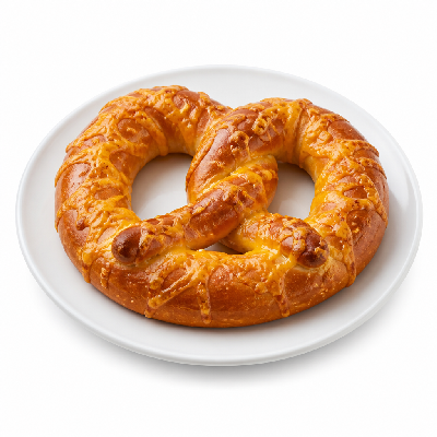 Wawa Express Hot Snacks Cheddar Cheese Pretzel